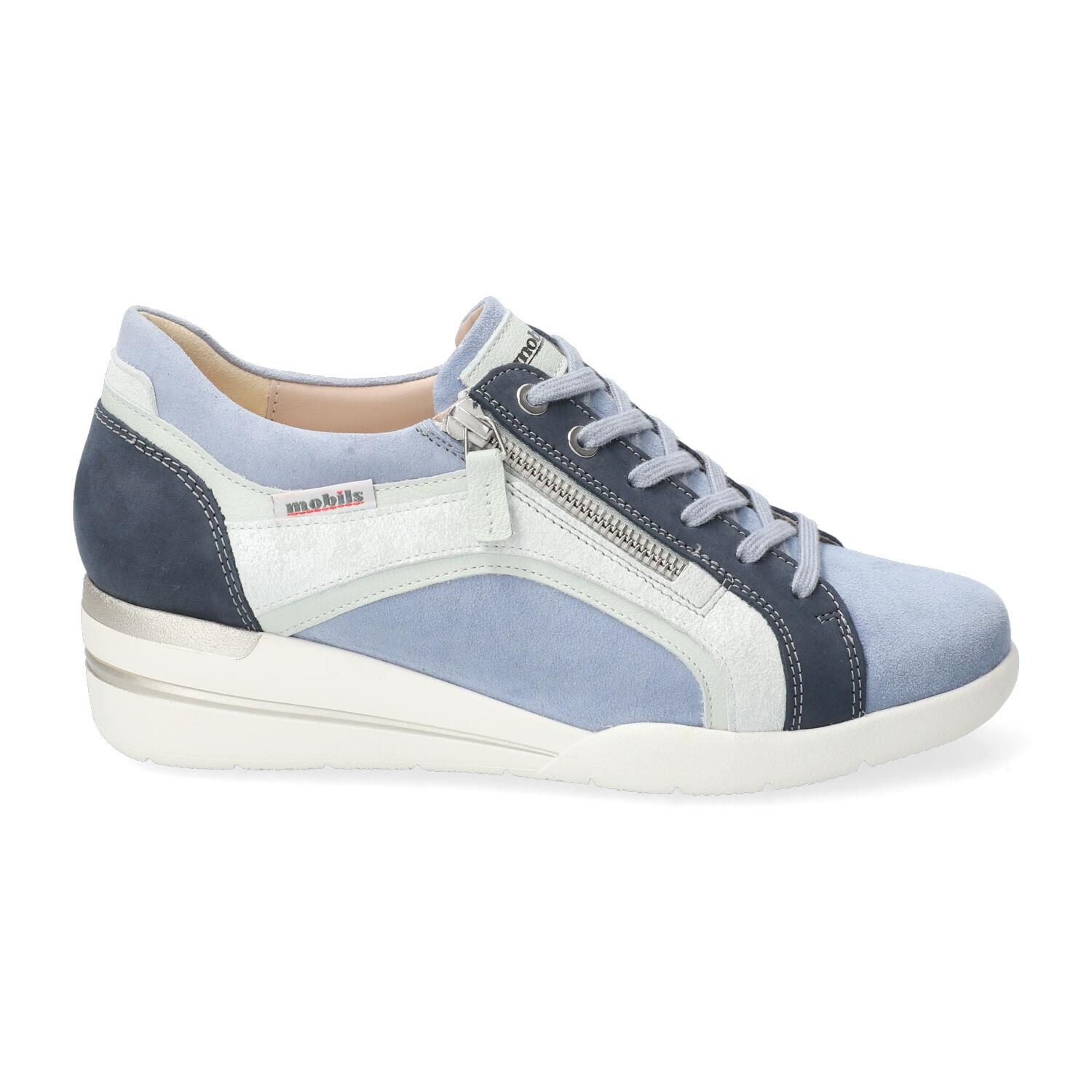 lacets femme modèle Chlea Bleu ciel - Mephisto